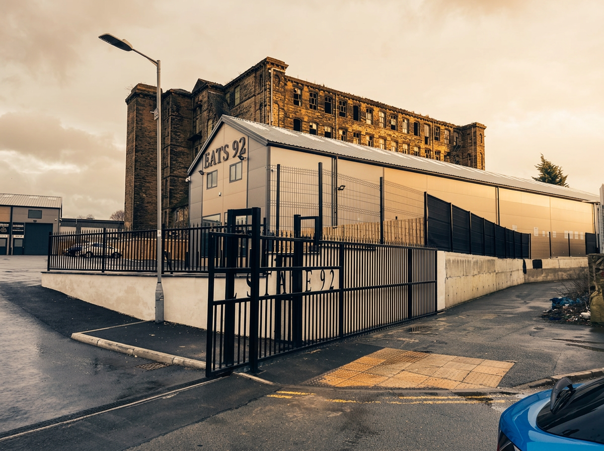 The Eats 92 food hall building in Bradford
